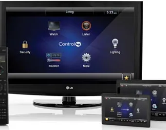 Grabador NVR Touch con Control4 remoto