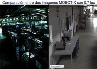 Videoportero con optimización de luz