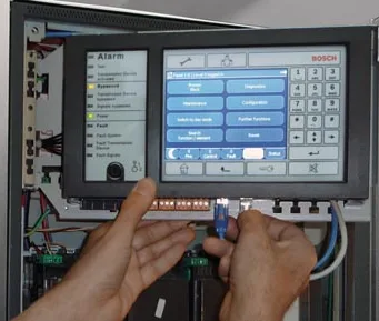 Interfaz IP entre la central y el sistema avisos