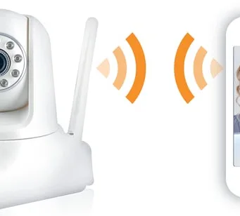 Cámara IP con control de movimiento