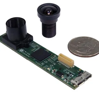 Cámara USB 5 Mpx con soporte para objetivo M12