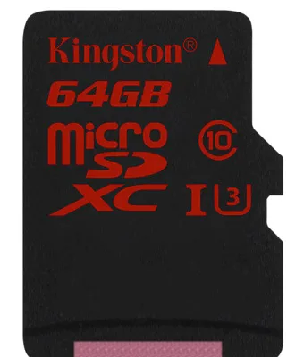 Tarjeta microSD para video 4K