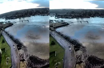 Vídeo en HD con corrección de distorsión