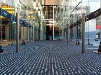 Alfombra de seguridad para entradas