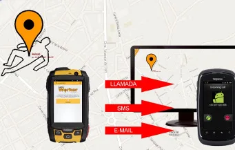 App hombre muerto para Smartphone rugerizado
