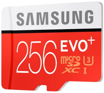 tarjeta MicroSD de 256 GB