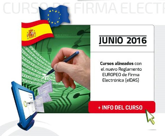 cursos sobre firma electrónica y digital