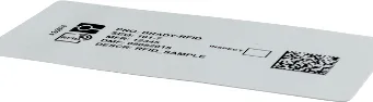 Etiqueta ultrafina con tecnología RFID