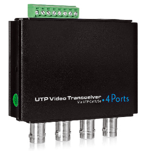 Transceptores pasivos UTP para vídeo