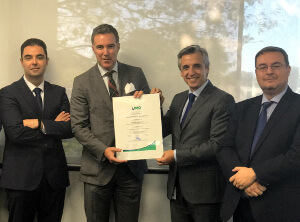 Certificación Europea UNE EN 50518 para Tyco