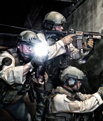 Linternas tácticas para pilas estándar