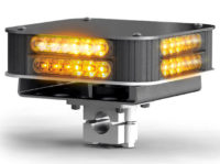 Alarma de luz tricolor con soporte para vehículos