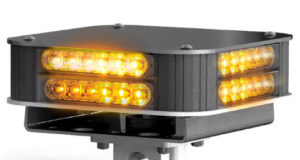 Alarma de luz tricolor con soporte para vehículos