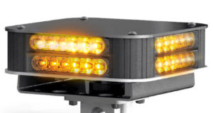 Alarma de luz tricolor con soporte para vehículos