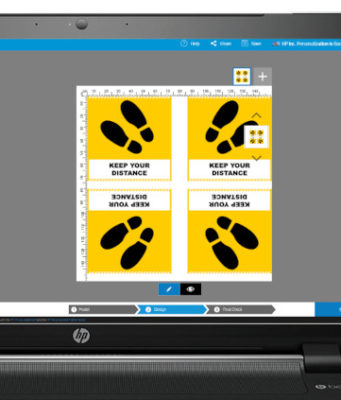 Recursos gráficos gratuitos de gran formato para señales COVID-19