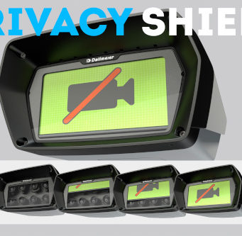 Cámaras con “cortina de privacidad” mediante control remoto