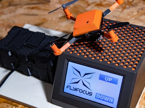 Figura 3. Este UAV de demostración utiliza un convertidor reductor ZVS.