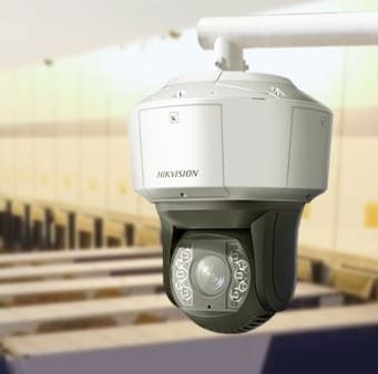 iDS-2SR8141IXS-AB Cámara PTZ de radar para protección perimetral