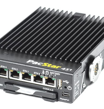 PacStar 451-NR Servidor de red con soporte IPMI y almacenamiento NVMe de alta velocidad