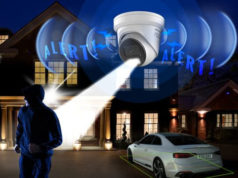 AcuSense Cámaras de vigilancia con avisos mediante luz estroboscópica y audio