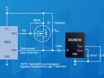 Autenticador seguro ECDSA DS28E30 1-Wire