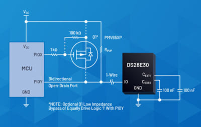 Autenticador seguro ECDSA DS28E30 1-Wire