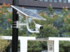 Cámara 4G Solar Power Network con panel solar para exteriores