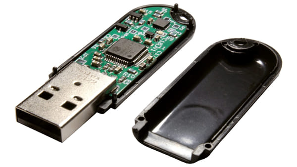 Unidad USB Ovrdrive con capacidad de autodestrucción