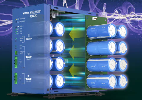 ECO-1000 Solución de respaldo de alimentación de supercondensador de grado industrial