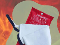 Manta contra incendios FireShield Blanke