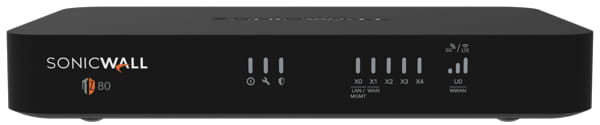 Firewall TZ80 con seguridad y acceso remoto para redes SOHO